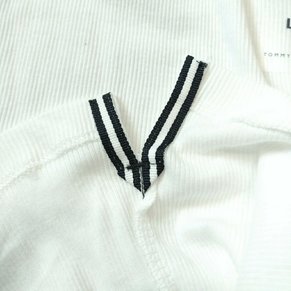 NWT Tommy Hilfiger 100% Cotton 3/4 Sleeve Polo - Picture 7 of 8